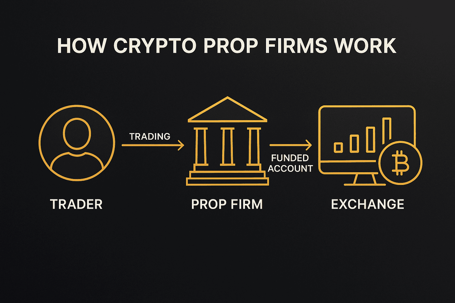 Comment Fonctionnent les Crypto Prop Firms : Guide Complet Débutant