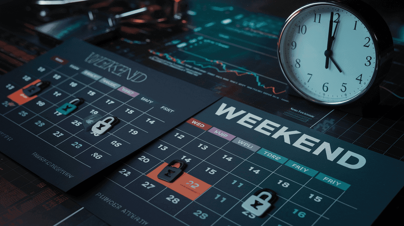 Règles de maintien le week‑end en prop firm : qui l'autorise et pourquoi c'est important